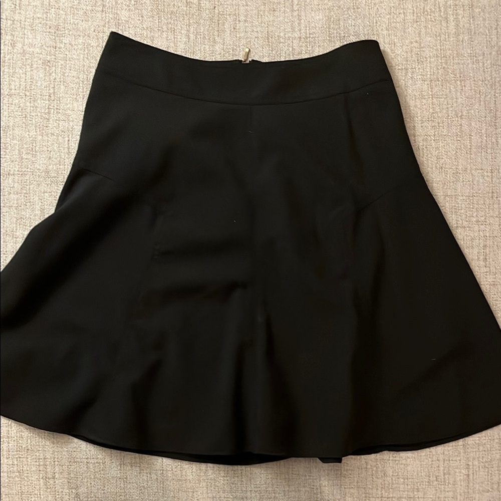Black Flared Skirt